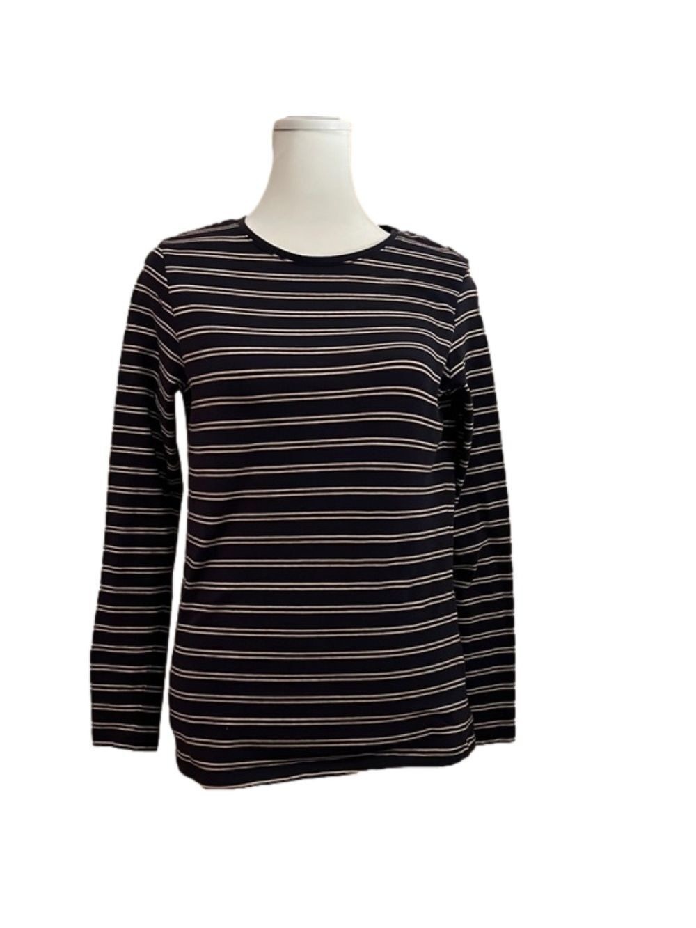 Primark Striped Long Sleeve Crewneck Shirt Medium